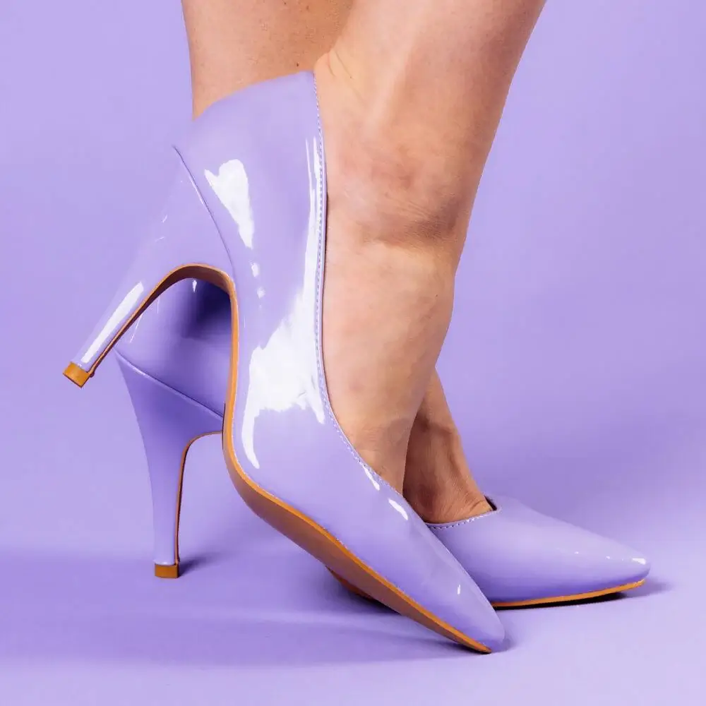 Adira - Classic Pump Latin Dance Shoes (Street Sole) - Image 5
