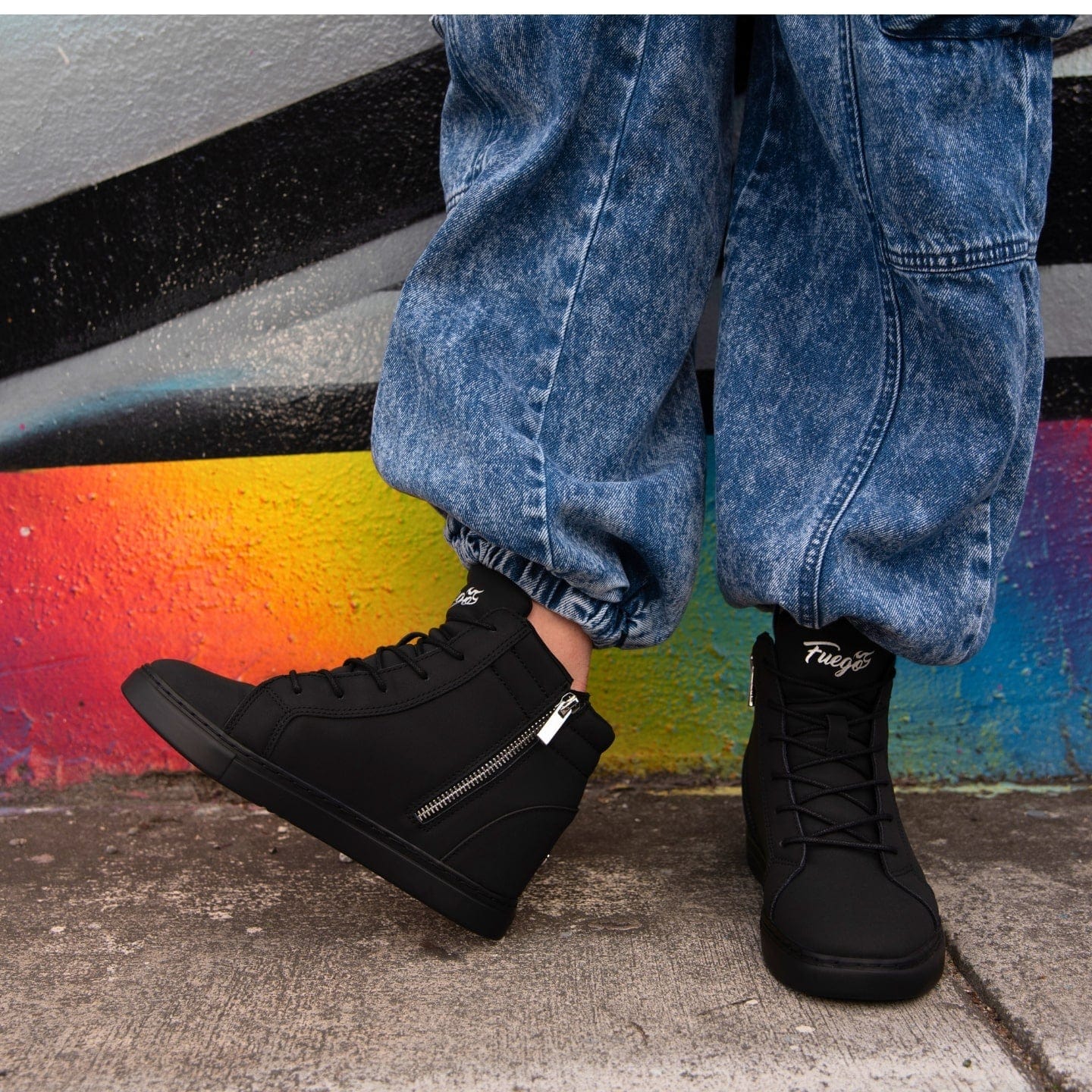 All-black | Wedge | Fuego - Image 3
