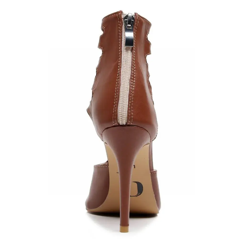Amalia Adjustable Lace-Up Open-Toe Latin Dance Sandals (Street Sole) - Image 5
