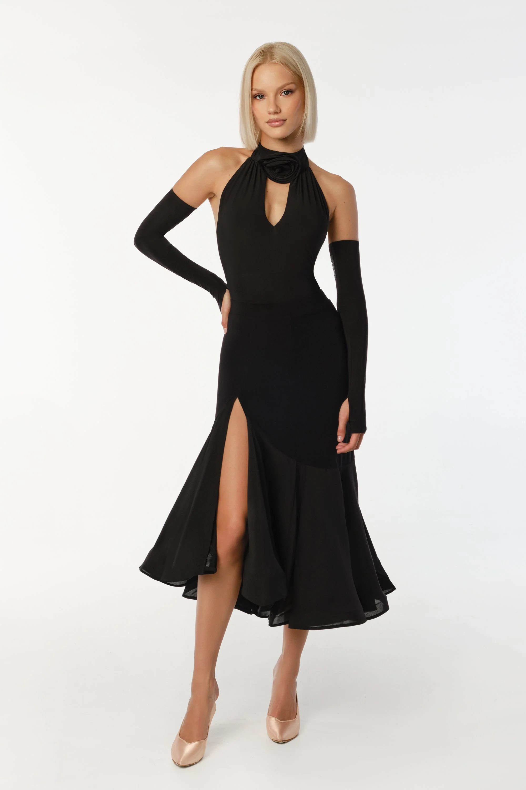 Bodysuit «Rose» black - Image 6
