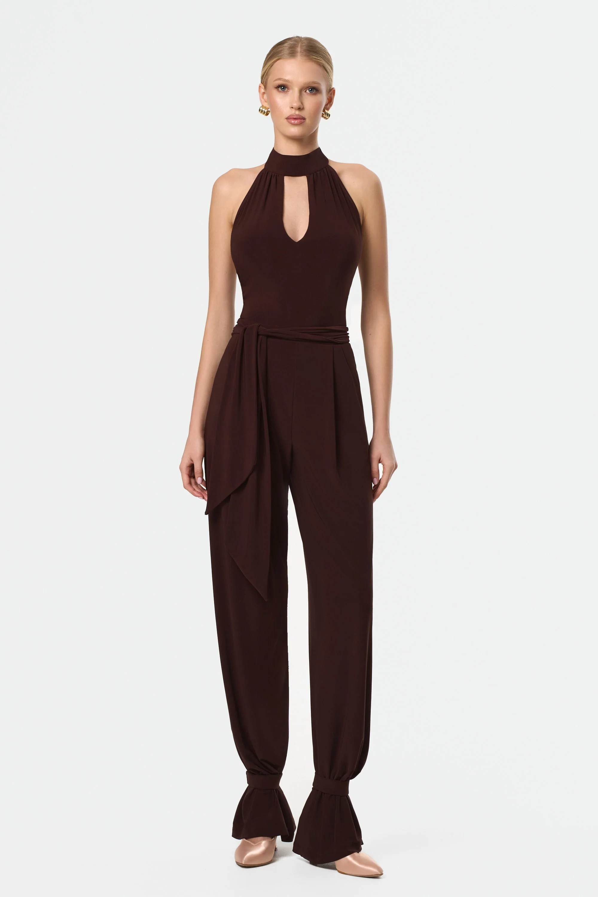 Coffee ankle straps for trousers - Image 3