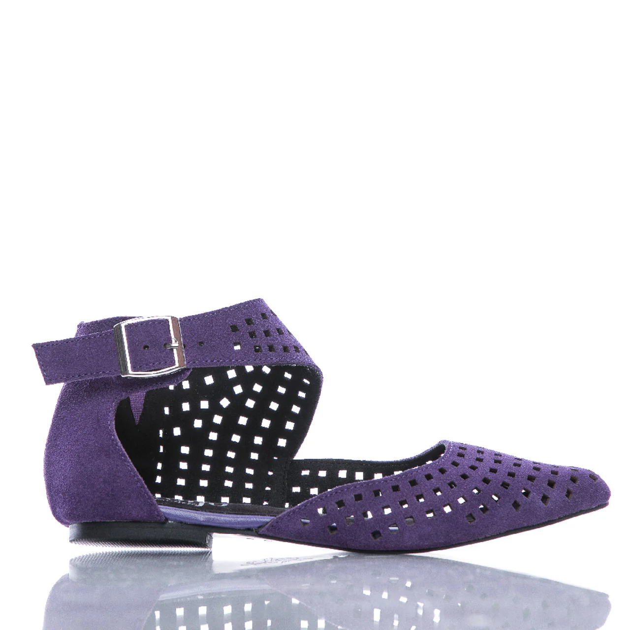 Leola - Closed Toe Dance Flats (Street Sole) - Image 4