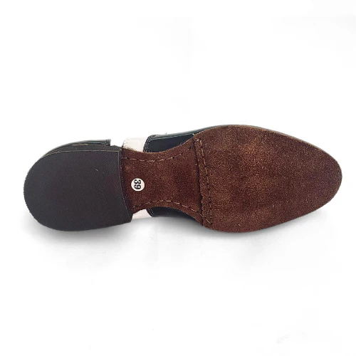 Mambo Tango Wingtip Leather Mens Dance Shoes - Image 7