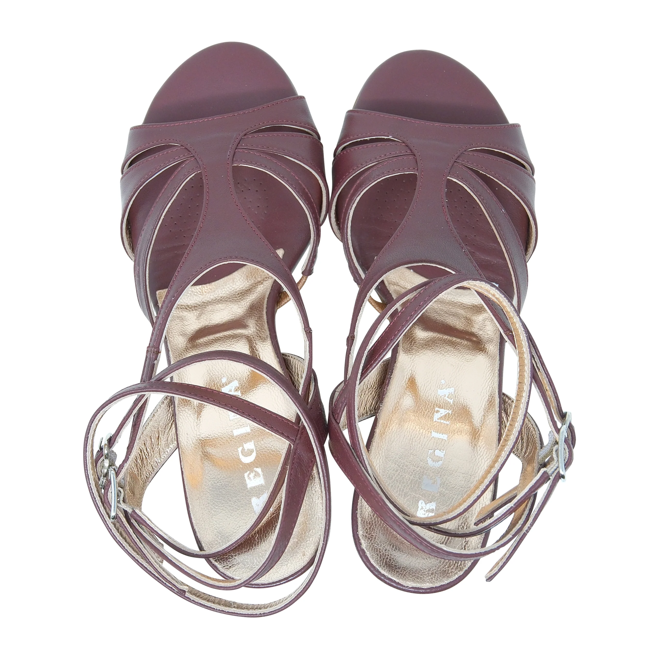Recoleta Twins -Burgundy Leather - Image 4
