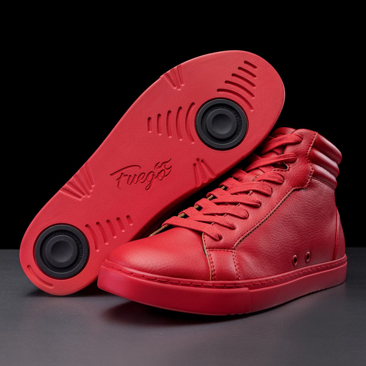 Red | High-top | Fuego