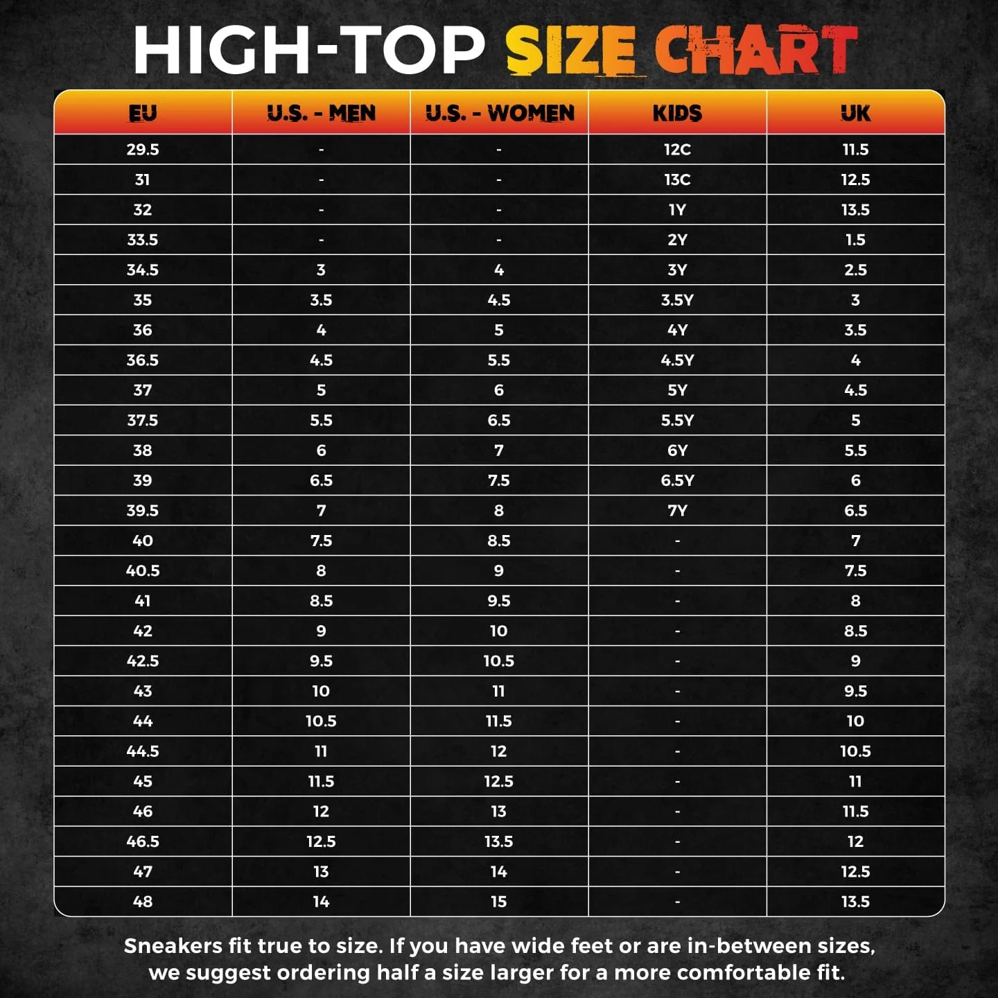 Red | High-top | Fuego - Image 17
