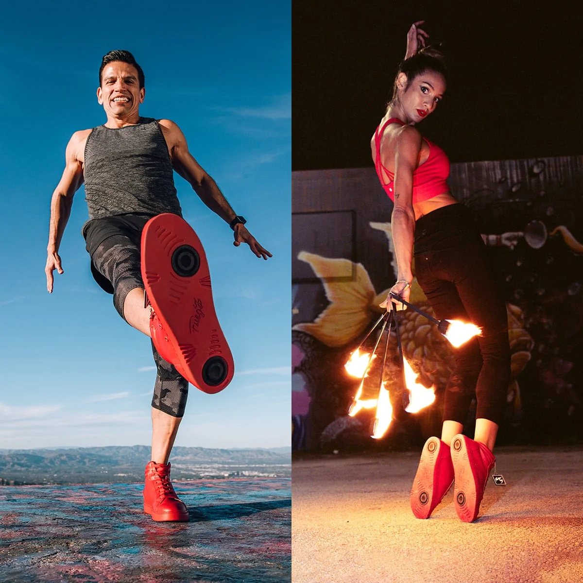 Red | High-top | Fuego - Image 5