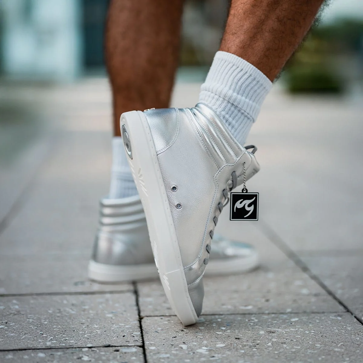 Silver | High-top | Fuego - Image 8
