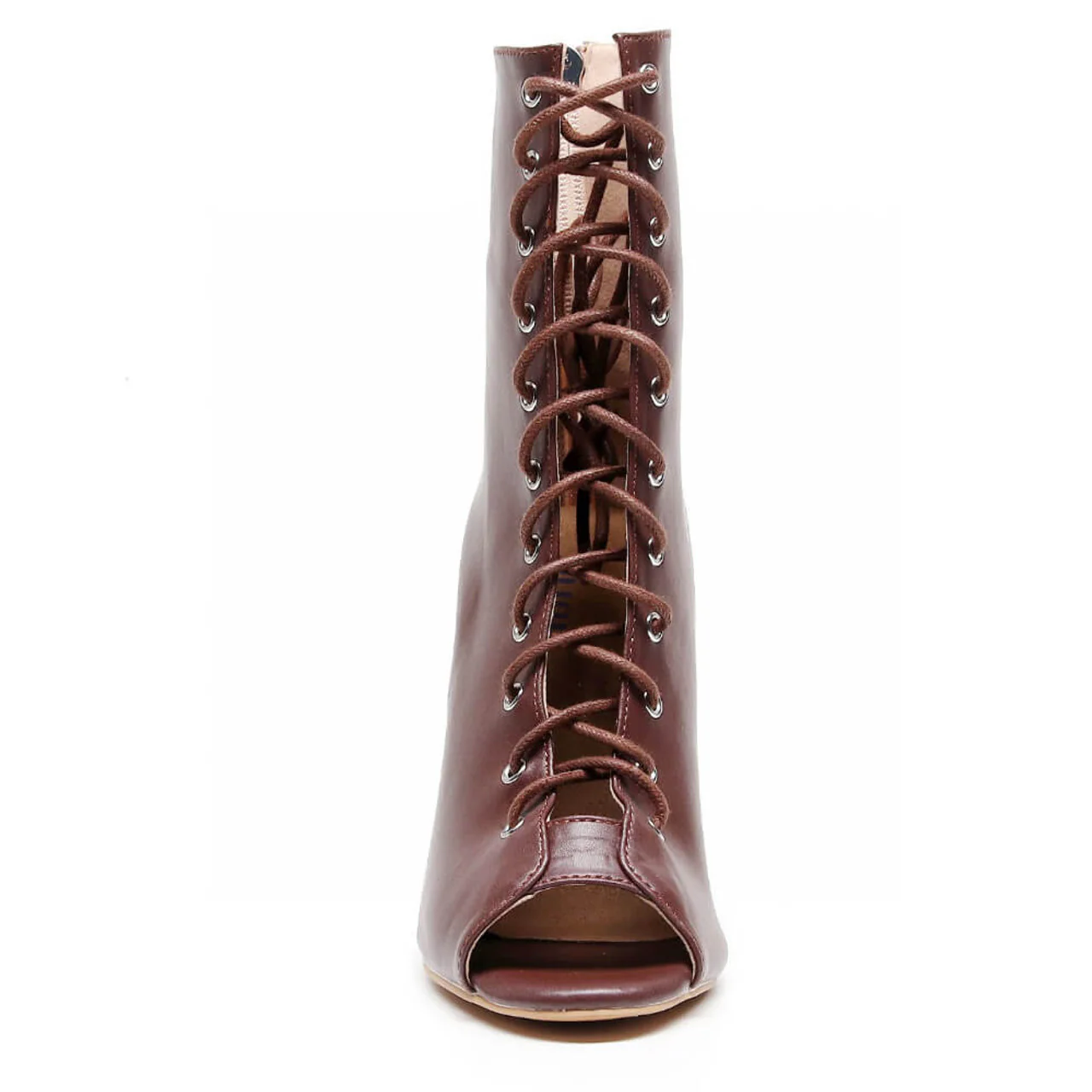 Sofiya True Nudes - Shade 8 Open Toe Latin Dance Bootie (Street Sole) - Image 5