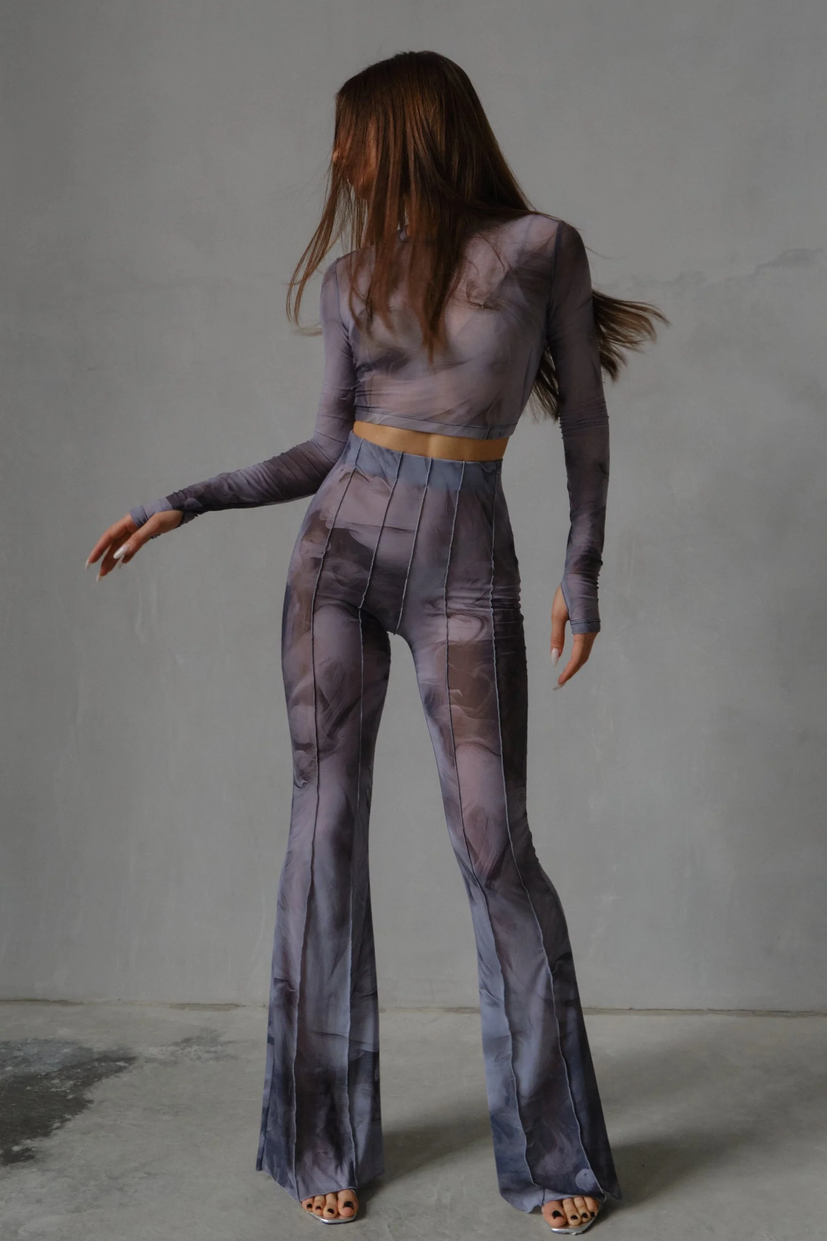 Trousers «Gaia» Grey - Image 7